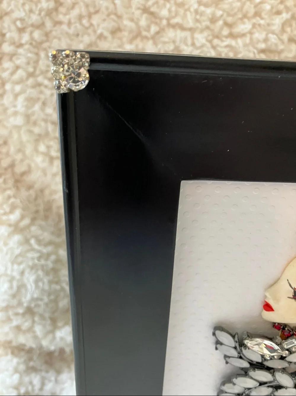 Elegant Bejeweled Woman Wall Art